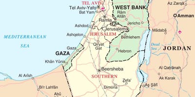 خريطة إسرائيل السياحية